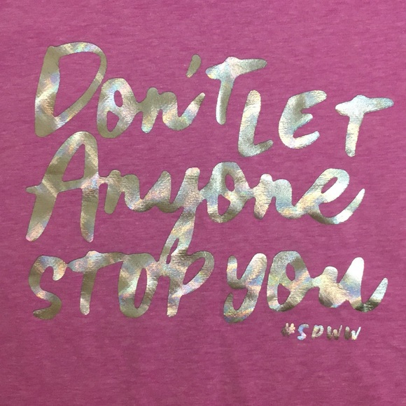 ♦️NWT #SPWW Under Armour “ Don’t Let Anyone Stop You “ Cropped - Picture 3 of 5